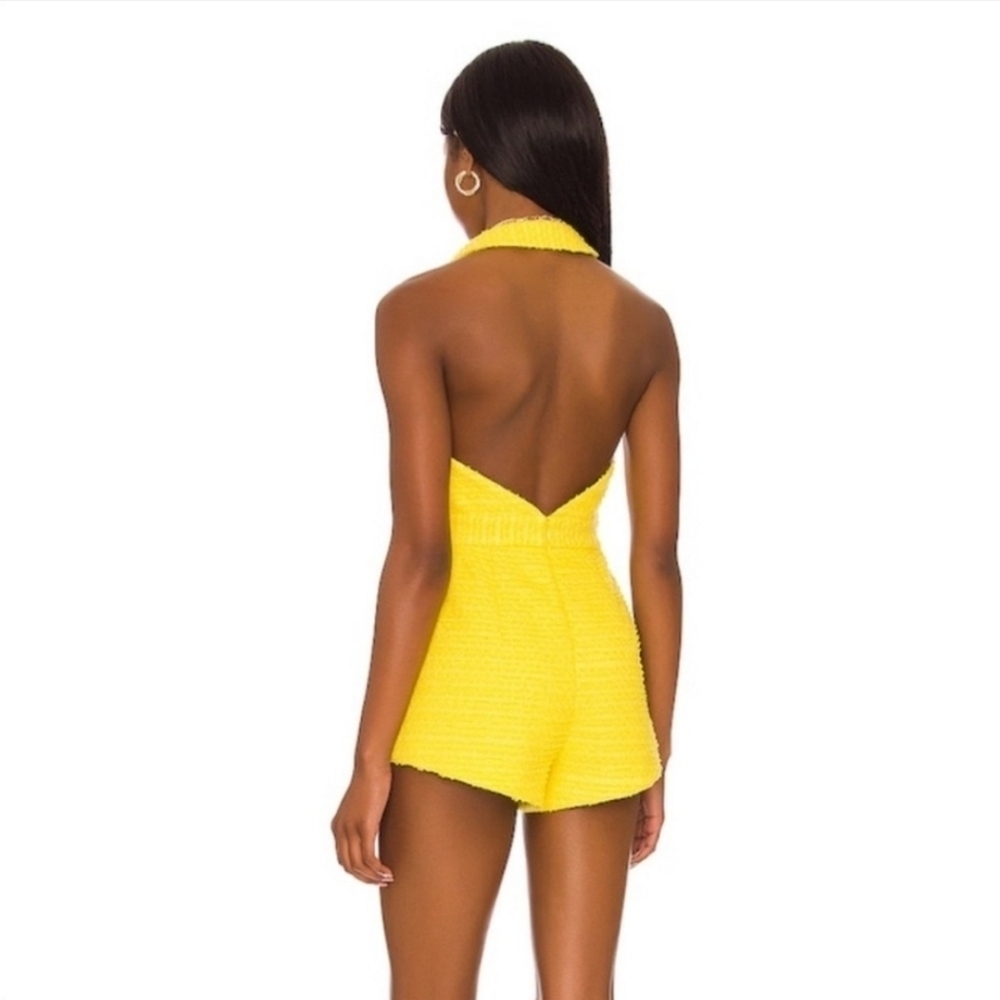 NEW Assignment Ariel Romper in Soliel Yellow Size S - Picture 2 of 6